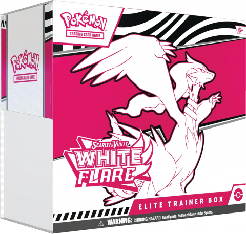 Pokemon TCG - Scarlet & Violet – White Flare Elite Trainer Box