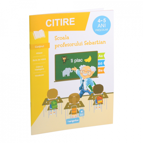 Carti de colorat si educative - Scoala Profesorului Sebastian - Citire