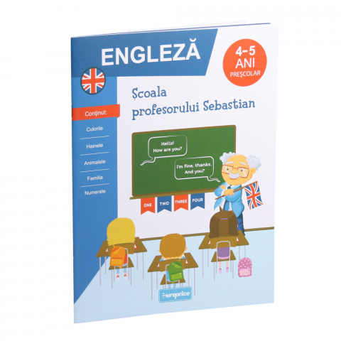Carti de colorat si educative - Scoala Profesorului Sebastian - Engleza