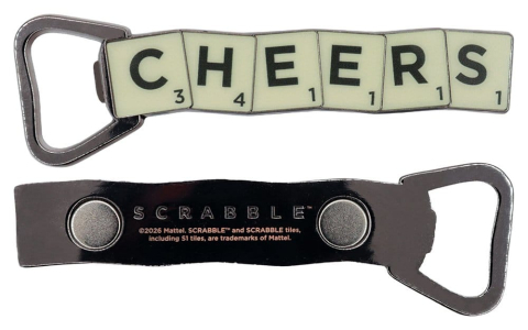 Casa si Cadouri - Scrabble Bottle Opener Magnetic Cheers
