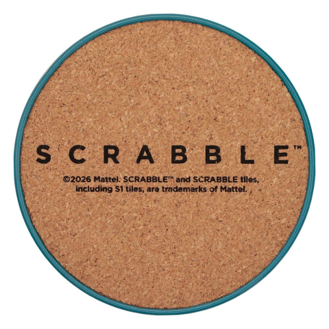 Casa si Cadouri - Scrabble Coaster 4-Pack Printed Metal