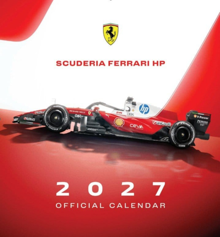 Casa si Cadouri - Scuderia Ferrari HP Official Calendar 2027 30 x 30 cm