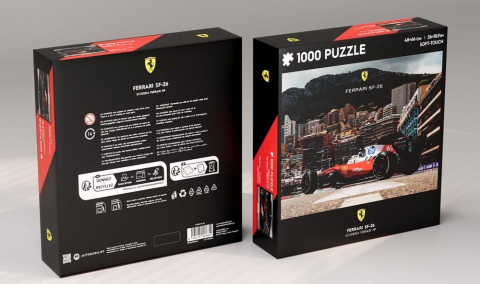 Casa si Cadouri - Scuderia Ferrari HP Puzzle SF-26 - 2026 Season 48 x 66 cm (1000 Pieces)