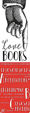 Trading Card Games - Semn de carte cu elastic Love Books