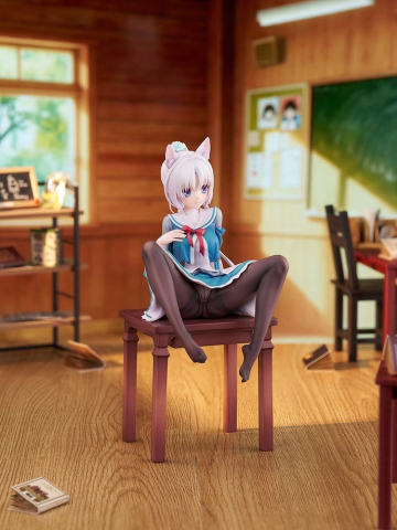 Senren*Banka PVC Figure 1/7 Yoshino Tomotake Animal Ears School Uniform Ver. 21 cm [2]