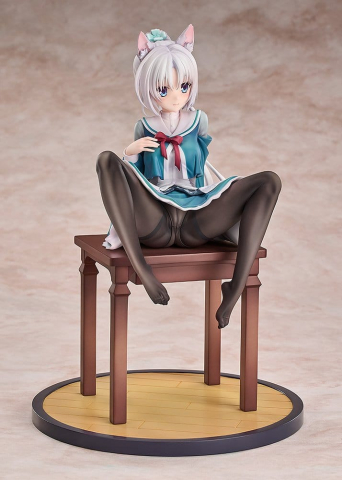 Senren*Banka PVC Figure 1/7 Yoshino Tomotake Animal Ears School Uniform Ver. 21 cm [9]