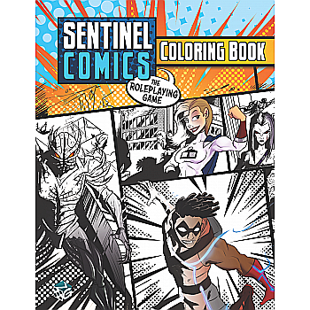 Alte reviste - Sentinel Comics: The RPG Coloring Book