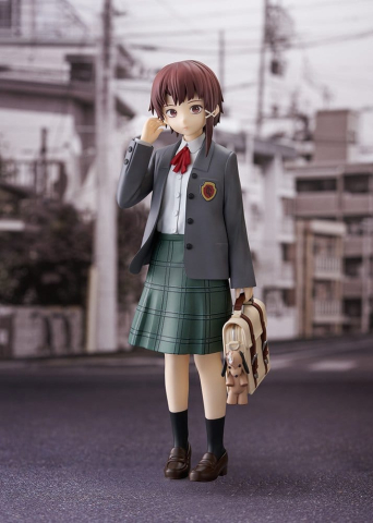 PRECOMENZI - Serial Experiments Lain Pop Up Parade PVC Figure Lain Iwakura L Size 23 cm