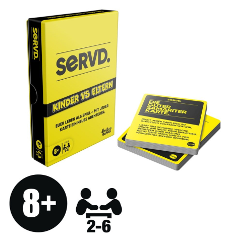 SERVD Card Game Kids vs Parents *German Version* [3]