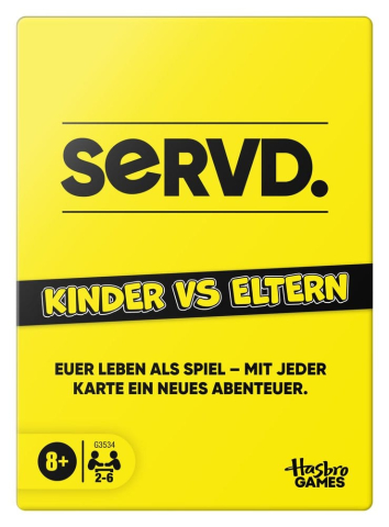 SERVD Card Game Kids vs Parents *German Version* [7]