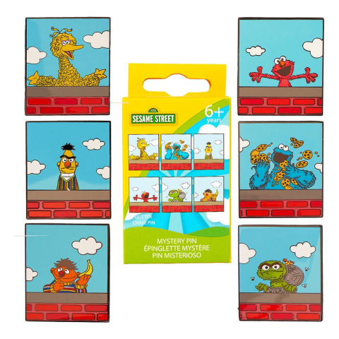 Sesame Street by Loungefly Enamel Pins Blind Box Assortment (12) [1]
