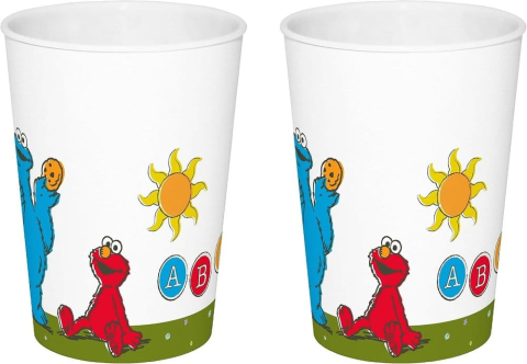 Casa si Cadouri - Sesame Street Cup Vintage Kids 2-Pack 330ml