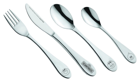 Sesame Street Kids Cutlery Set Friends [2]
