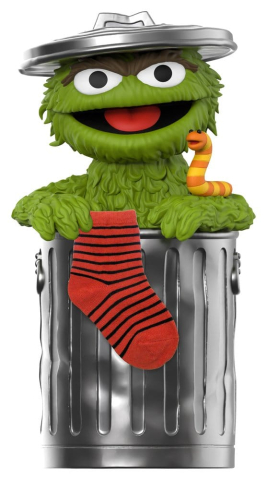 Collectibles - Sesame Street SuperSize Vinyl Figure Oscar The Grouch