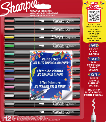 Carioci/Markere - Set 12 Creative Marker - vf pensula