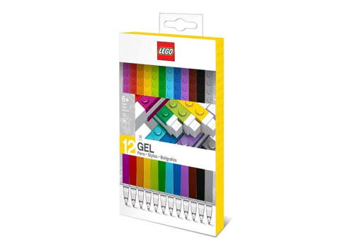 LEGO - Set 12 pixuri cu gel LEGO  (51639)