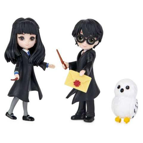 Set 2 Figurine Harry Potter Magical Minis - Harry Potter si Cho Chang [1]
