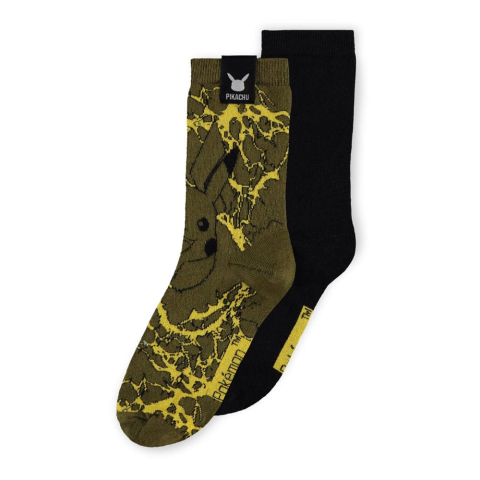 Noutati - Set 2 Perechi Sosete Pokemon Pikachu EU 39-42