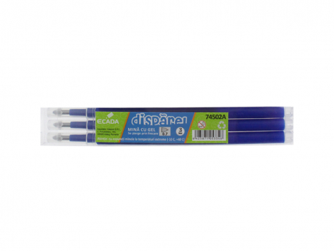 Pixuri - Set 3 mine gel ECADA Disparel albastru
