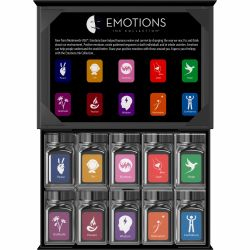 Stilouri, cerneala si accesorii - Set cadou 10 calimari Emotions Collection