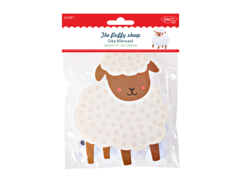 Craft - Set creativ DACO SC091 Oita blanoasa kit craft pentru copii