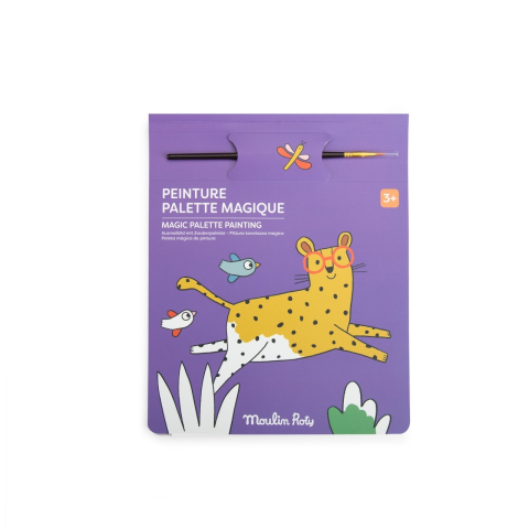 Rechizite, Creativitate, Hobby - Set creativ de pictura cu paleta magica, Moulin Roty
