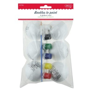 Rechizite, Creativitate, Hobby - SET CREATIV - SC706 6 GLOBURI MARI DACO