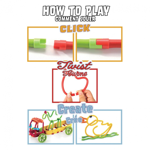 Set de construit cu magnet Spaghetteez 35 piese [4]