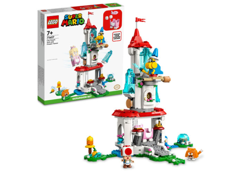 LEGO - Set de extindere - Turnul inghetat si costum de pisica Peach