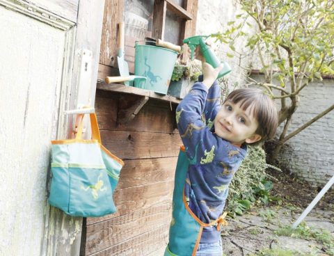 Set de gradinarit galeata cu broscute, Egmont Toys [2]