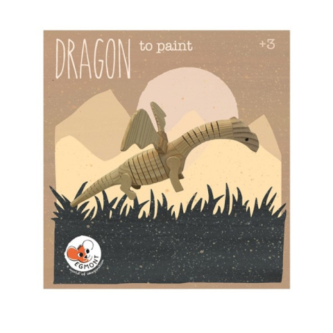 Jocuri si jucarii - Set de pictat Dragon, Egmont Toys