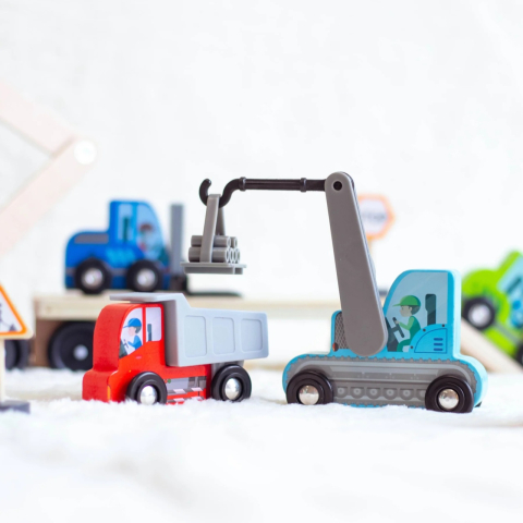 Set de vehicule pentru constructii, UMU Toys [1]