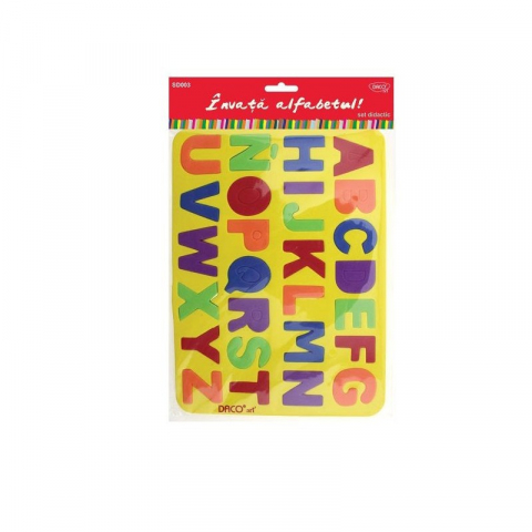 Alte produse creative - Set didactic - SD003 Invata alfabetul DACO