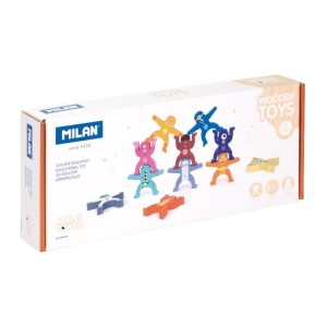Jocuri si jucarii - SET EDUCATIONAL LEMN ALIENS TOWER MILAN 660520