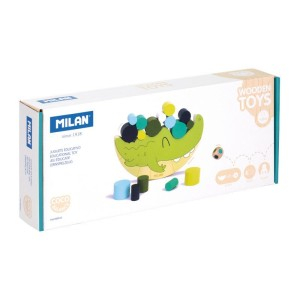 Jocuri si jucarii - SET EDUCATIONAL LEMN COCO BALANCE MILAN 660510