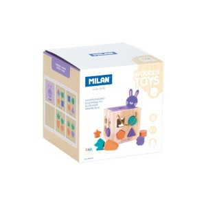 Jocuri si jucarii - SET EDUCATIONAL LEMN RABBIT MILAN 660505