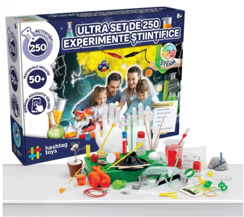 Educative - Set educativ 250 experimente stiintifice