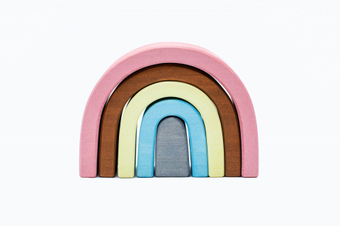 Noutati - Set Handmade, Curcubeu Arcada Mica Roz