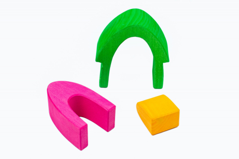 Set handmade Marc toys, Casuta din povesti Rosu [3]