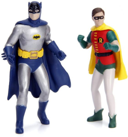Set Jada Batmobile 1966 1:18 + Batman si Robin figurine [1]