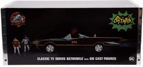 Figurine - Set Jada Batmobile 1966 1:18 + Batman si Robin figurine