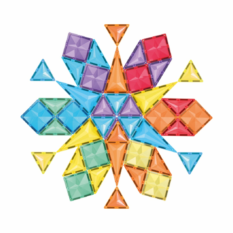 Set magnetic de construit Inventiv 110 piese, Cleverclixx [3]