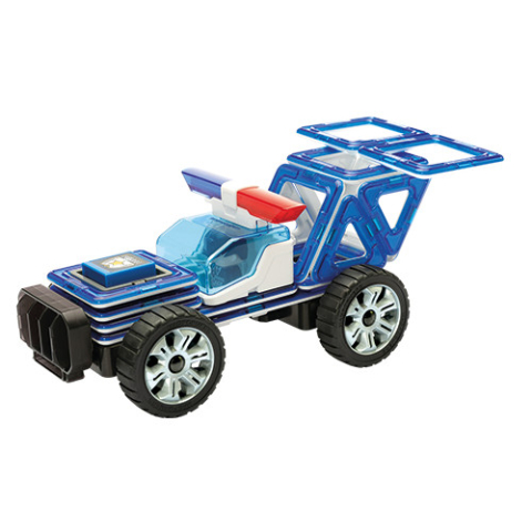 Set magnetic Magformers, Uimitorul set de politie [3]