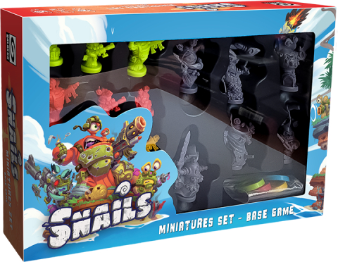 Board Games - Set Miniaturi Snails Core Game 18 Miniatures