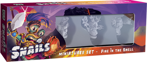 Noutati - Set Miniaturi Snails Fire in the Shell Expansion 4 Miniatures