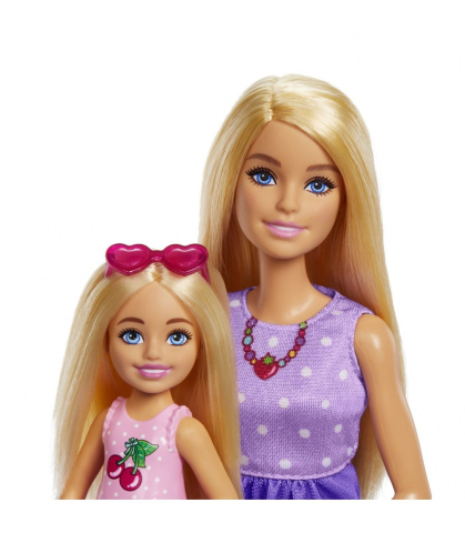 Set Papusa Barbie Family & Friends - Barbie Malibu si Chelsea Picnic [4]