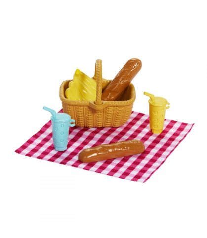 Set Papusa Barbie Family & Friends - Barbie Malibu si Chelsea Picnic [2]