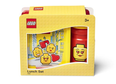 Recipiente alimentare - Set pentru pranz LEGO Iconic Rosu/Galben