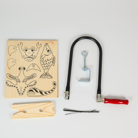 Set traforaj Deico – Animale acvatice, fierastrau si placaj (8+) [3]