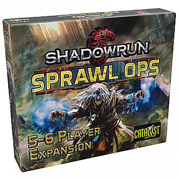 Board Games - Shadowrun: Sprawl Ops 5 to 6 Player Expansion